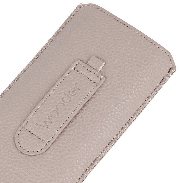 Kieszonka WONDER Deko L iPhone 13 Mini/SE 2020 cappuccino