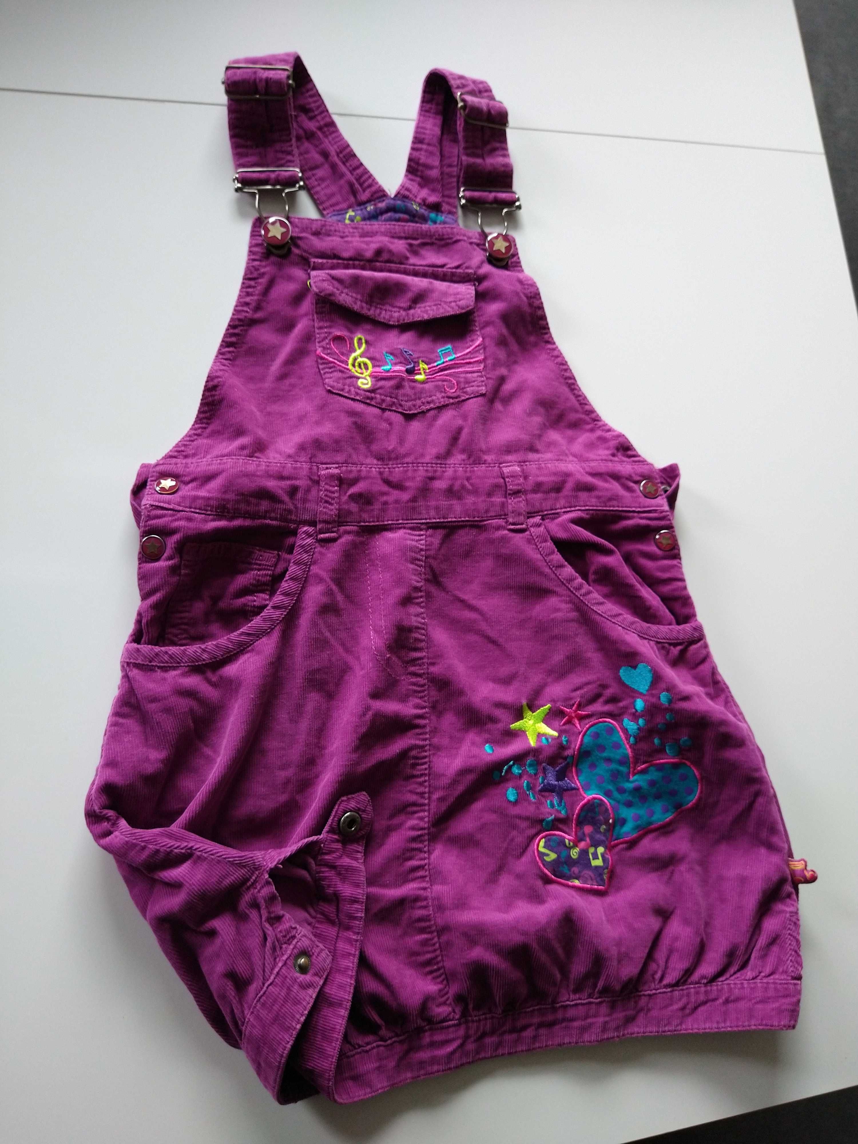 Jeansowa sukienka na szelkach SMYK Cool Club 116 (5-6 lat)