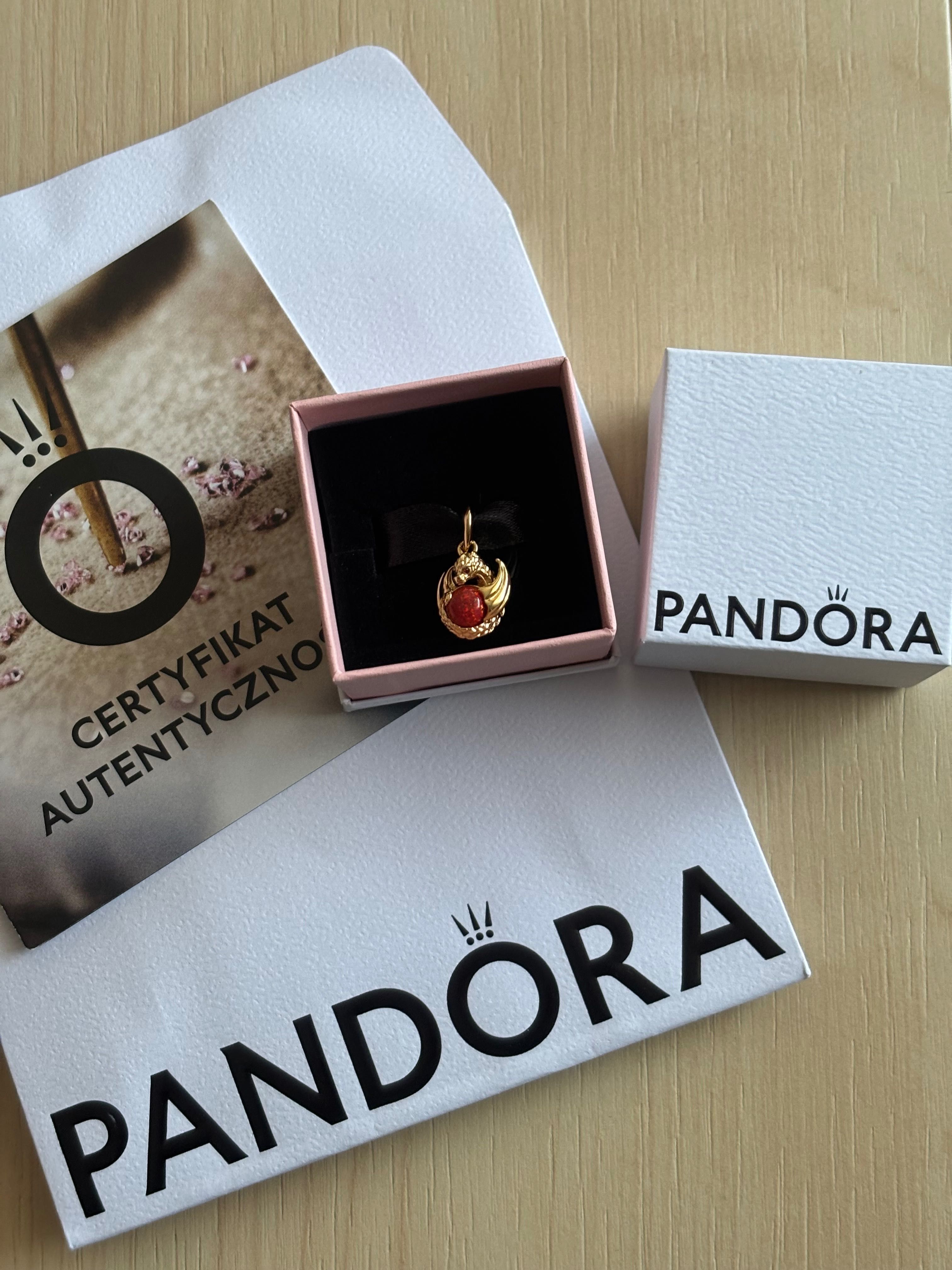 Pandora Gra o tron nowy oryginalny charms smok