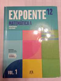 Expoente - Matemática - 12º Ano - Manual ESCOLAR