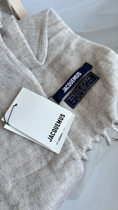 Шарф Jacquemus 100% вовна у трьох кольорах