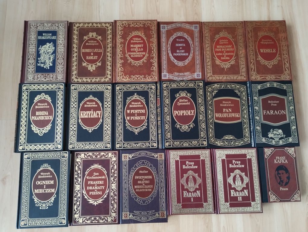 18 książek Ex Libris – klasyka literatury w eleganckiej oprawie