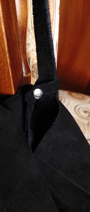 Сумка НАТУРАЛЬНА ЗАМШ Німеччина C&A ВЕЛИКИЙ РОЗМІР Тільки для Вінниці