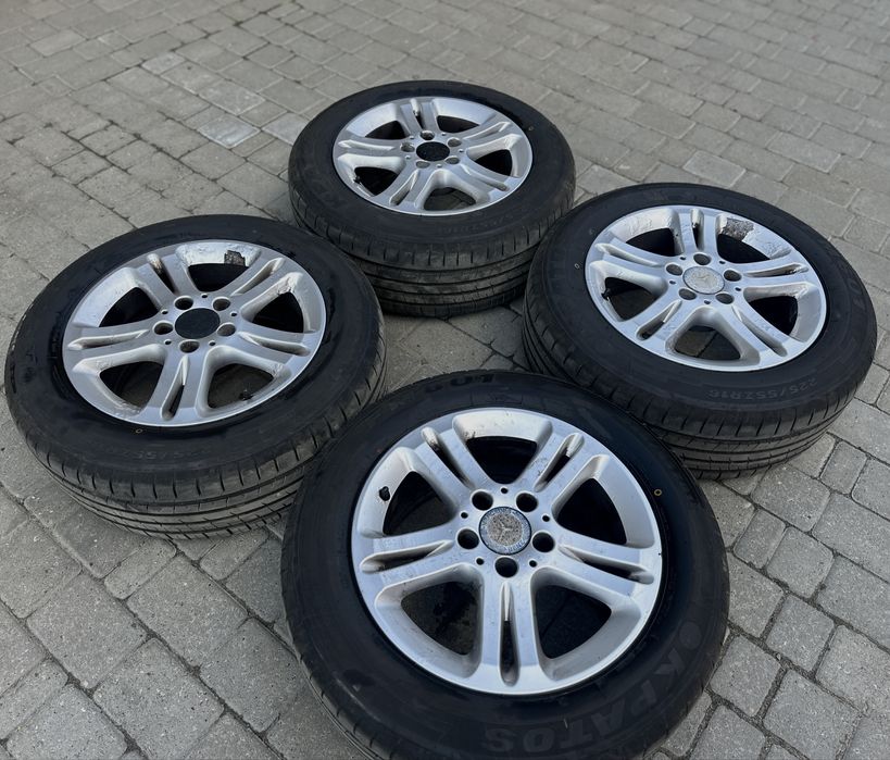 Легкосплавні диски 5x112R16 Mercedes W211 Оригінал+нові шини 2024 рік
