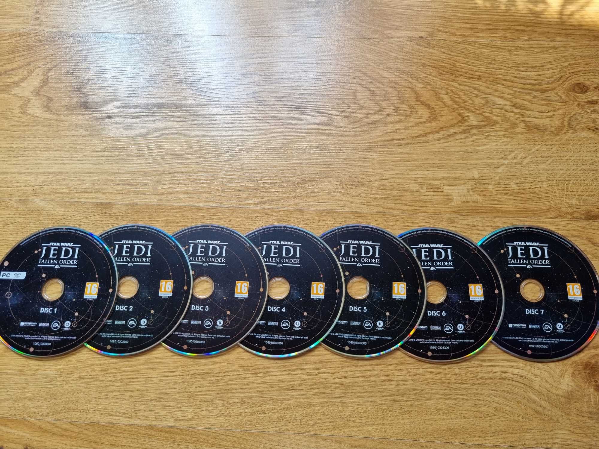 Gra PC - JEDI FALLEN ORDER - Jedi Upadły Zakon-na DVD. Stan idealny!