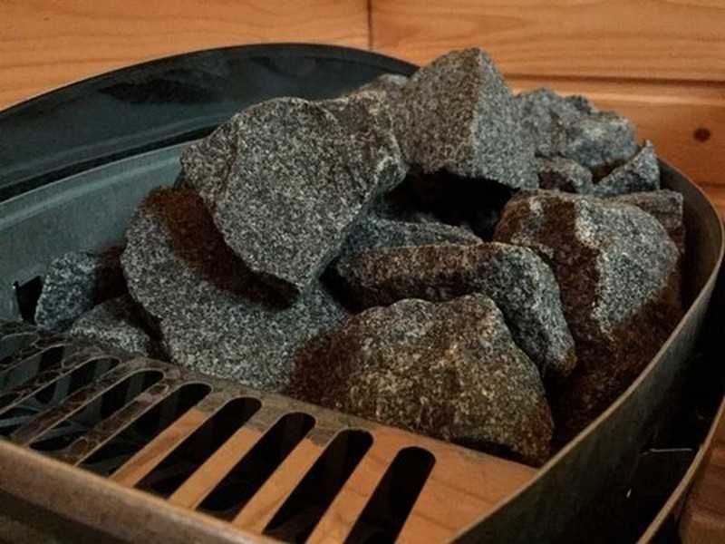 Kamienie z oliwinów do sauny 10-15cm 20 kg