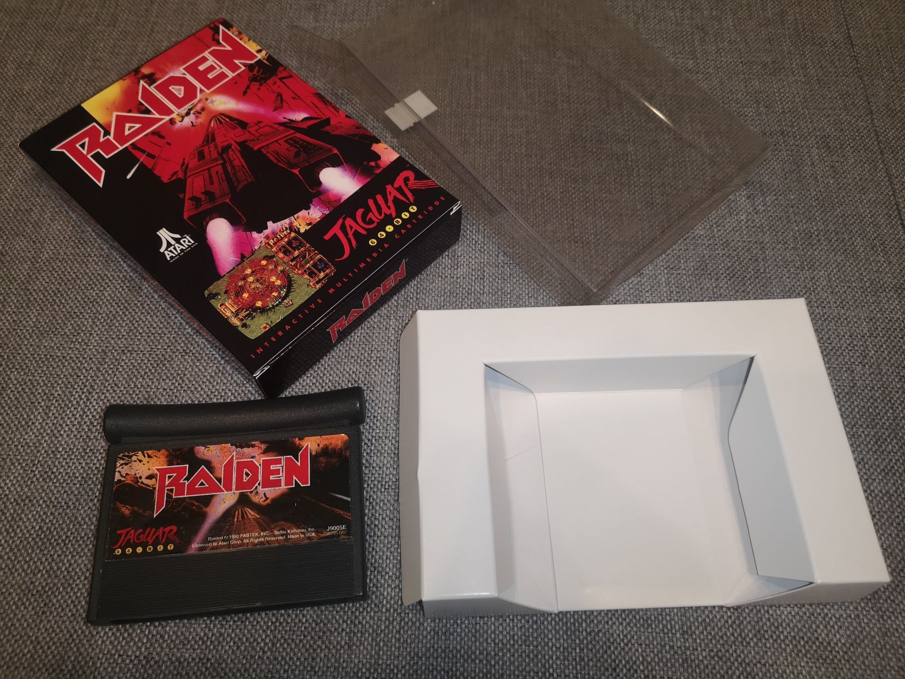Raiden ATARI JAGUAR gra sklep Ursus RETRO (rzadkość na rynku)