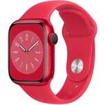 Apple Watch Series 8 GPS 41mm PRODUCT RED Aluminum, S. Band (Renewed)
