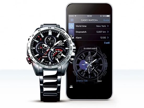 Zegarek CASIO EQB-501XD-1AER - bluetooth