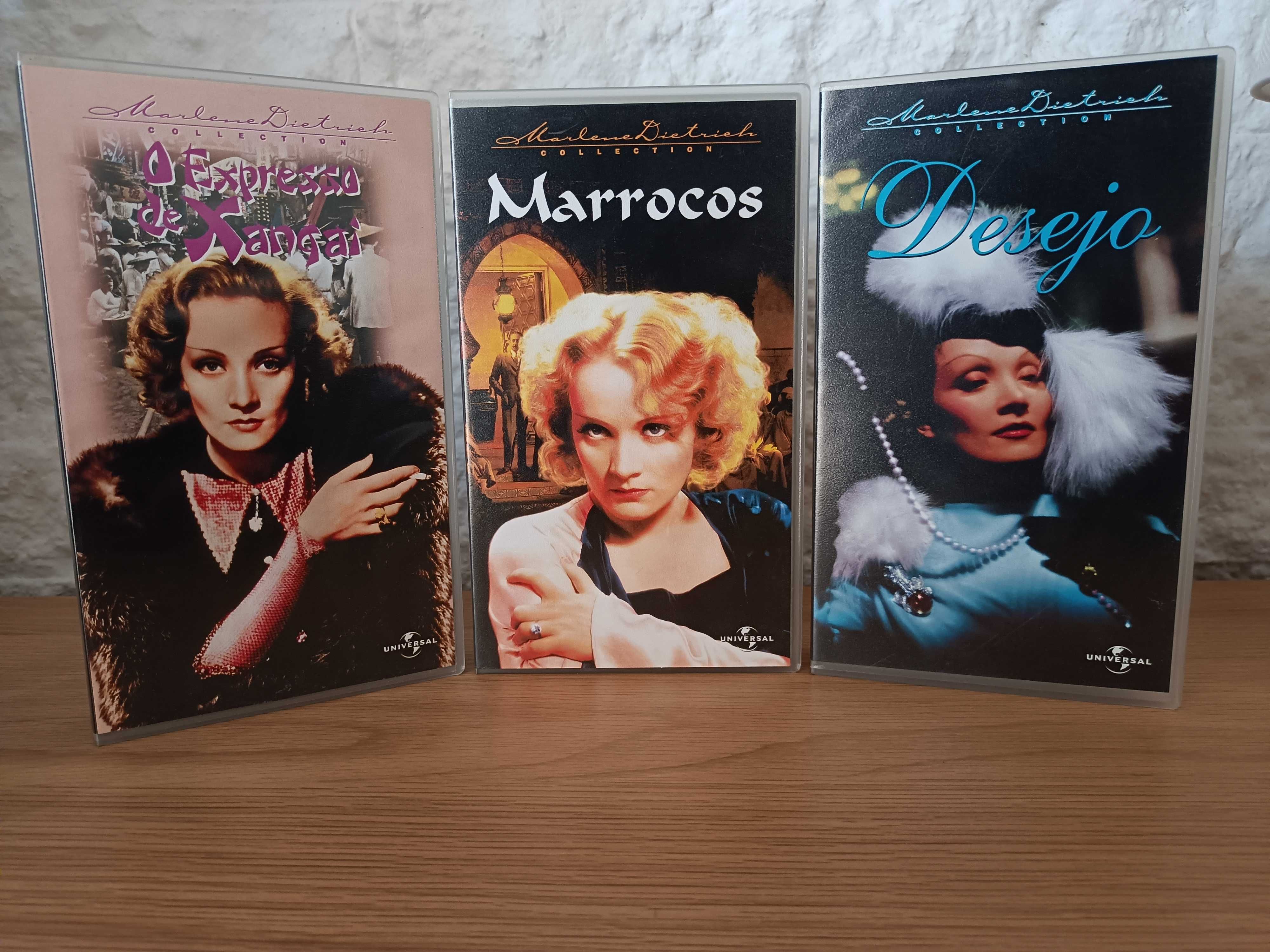 Filmes VHS  - Marlene Dietrich