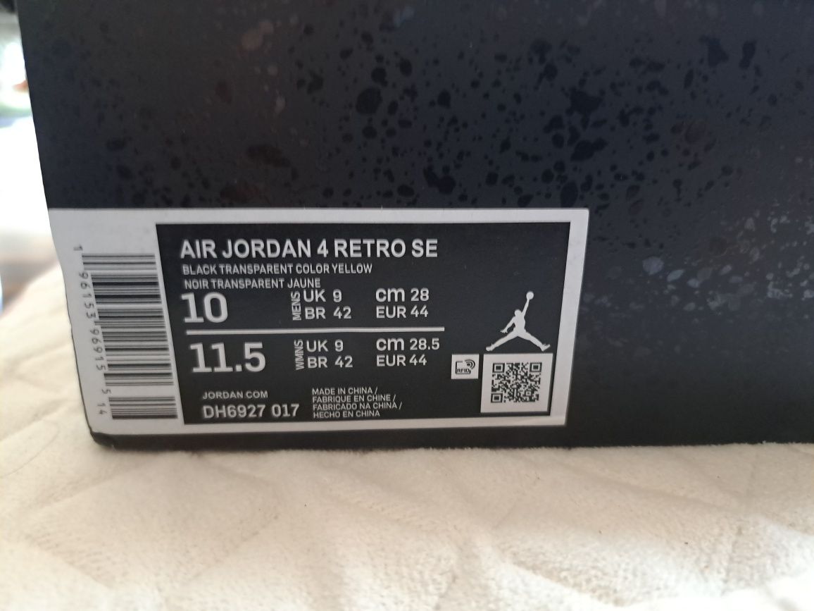Air jordan 4 retro oryginalne