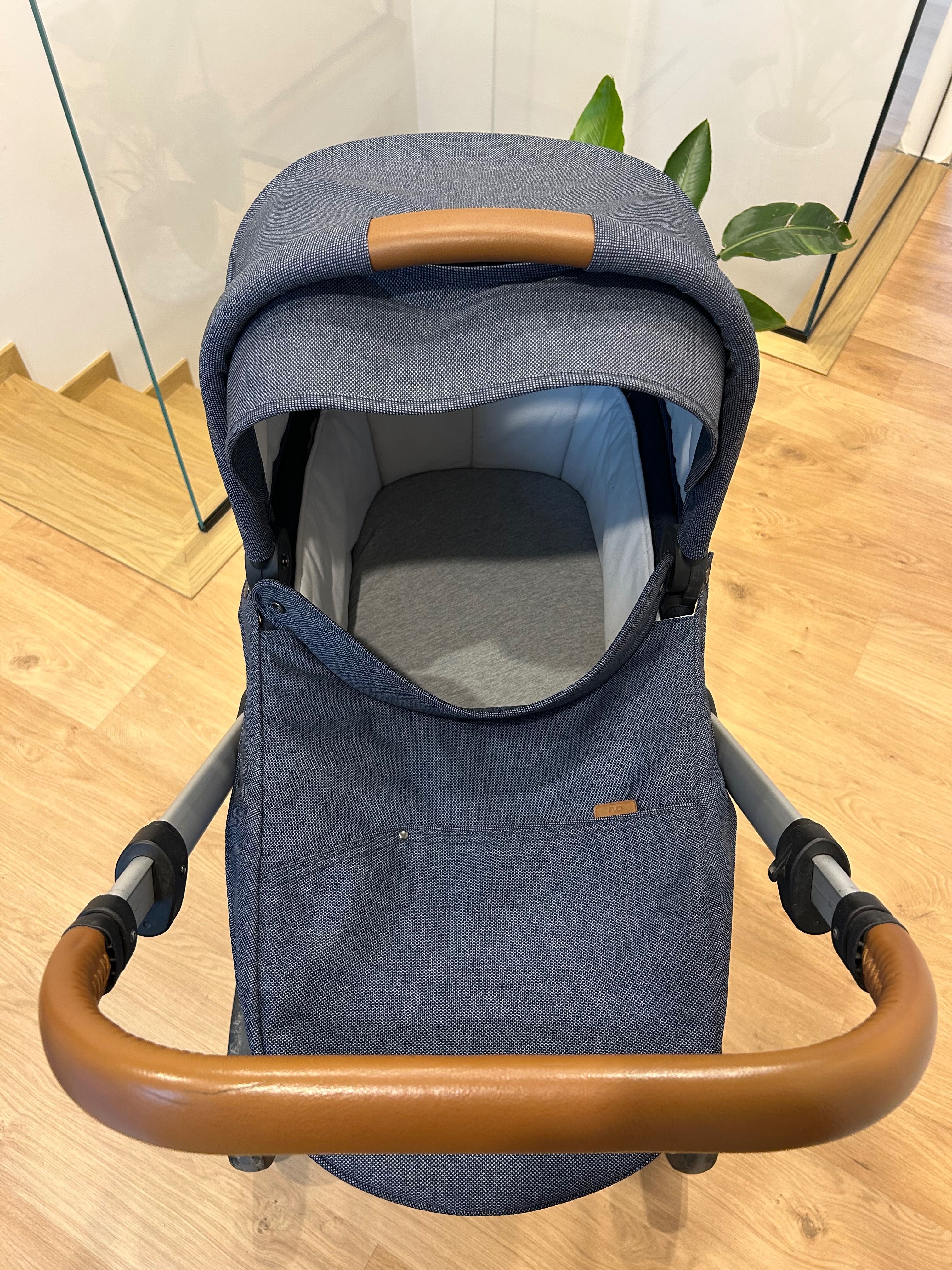 Wózek Mutsy Nio 2w1 – gondola + spacerówka + torba + mata – 1000 zł
