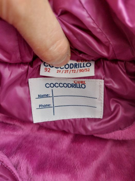Kurtka zimowa Coccodrillo rozm. 92