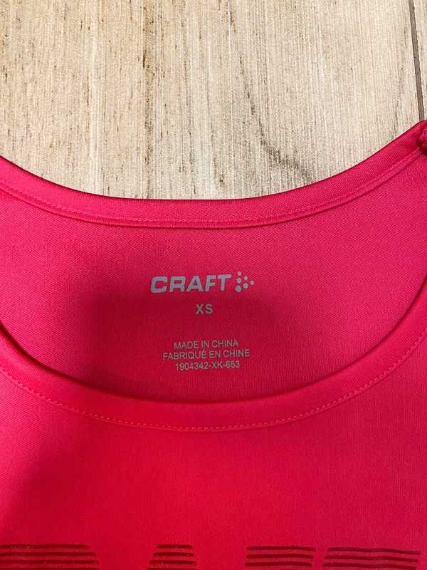 Damska różowa koszulka sportowa Craft