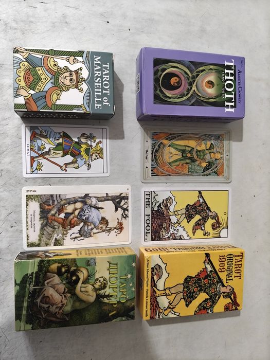 Карти ТАРО різних видів НОВІ