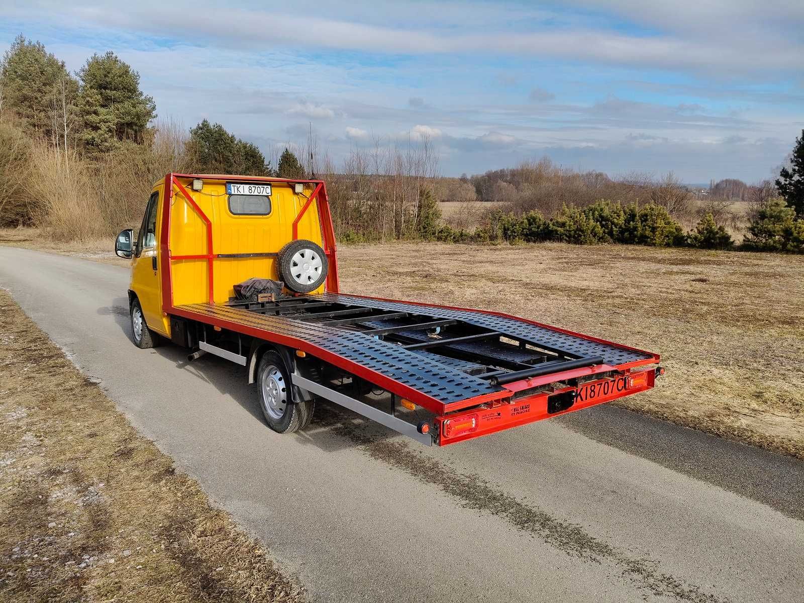 FIAT DUCATO 2002r 2.8IDTD Autolaweta Wciagark oswietlenie LED !Zamiana