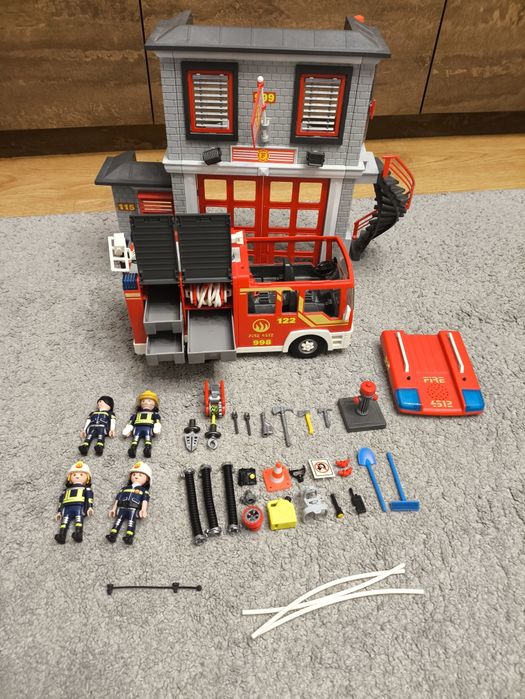 Straż remiza playmobil