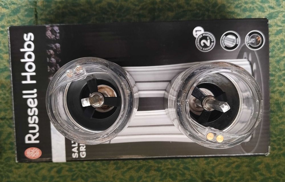 Набір Електромлин для солі та перцю Russell Hobbs