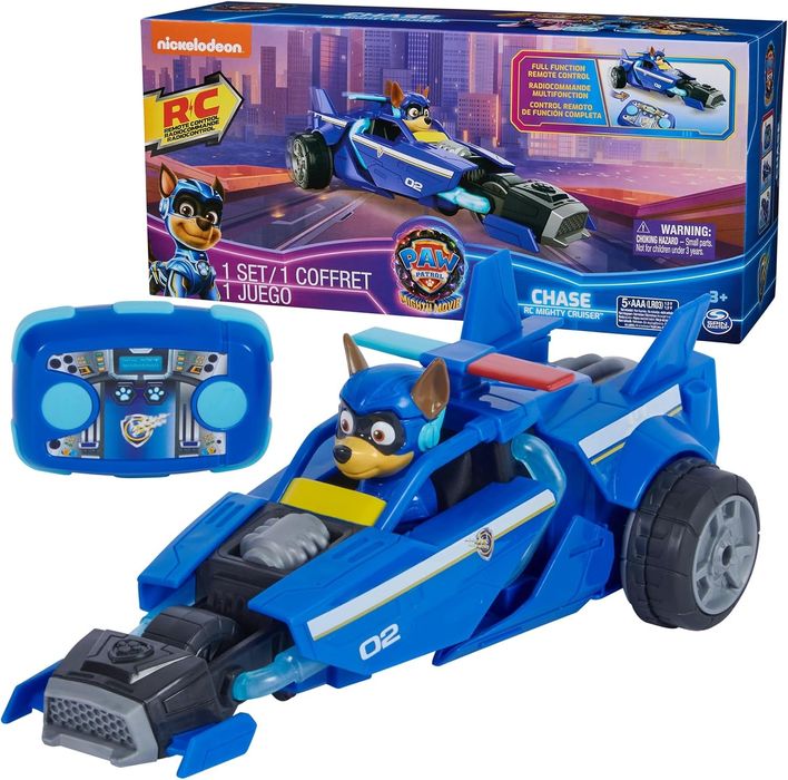 Набір Spin Master Paw Patrol Поліц Мегакар Гонщика на радіокеруванні!