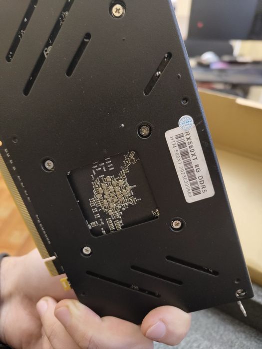Rx560 8gb Видеокарта на запчасти