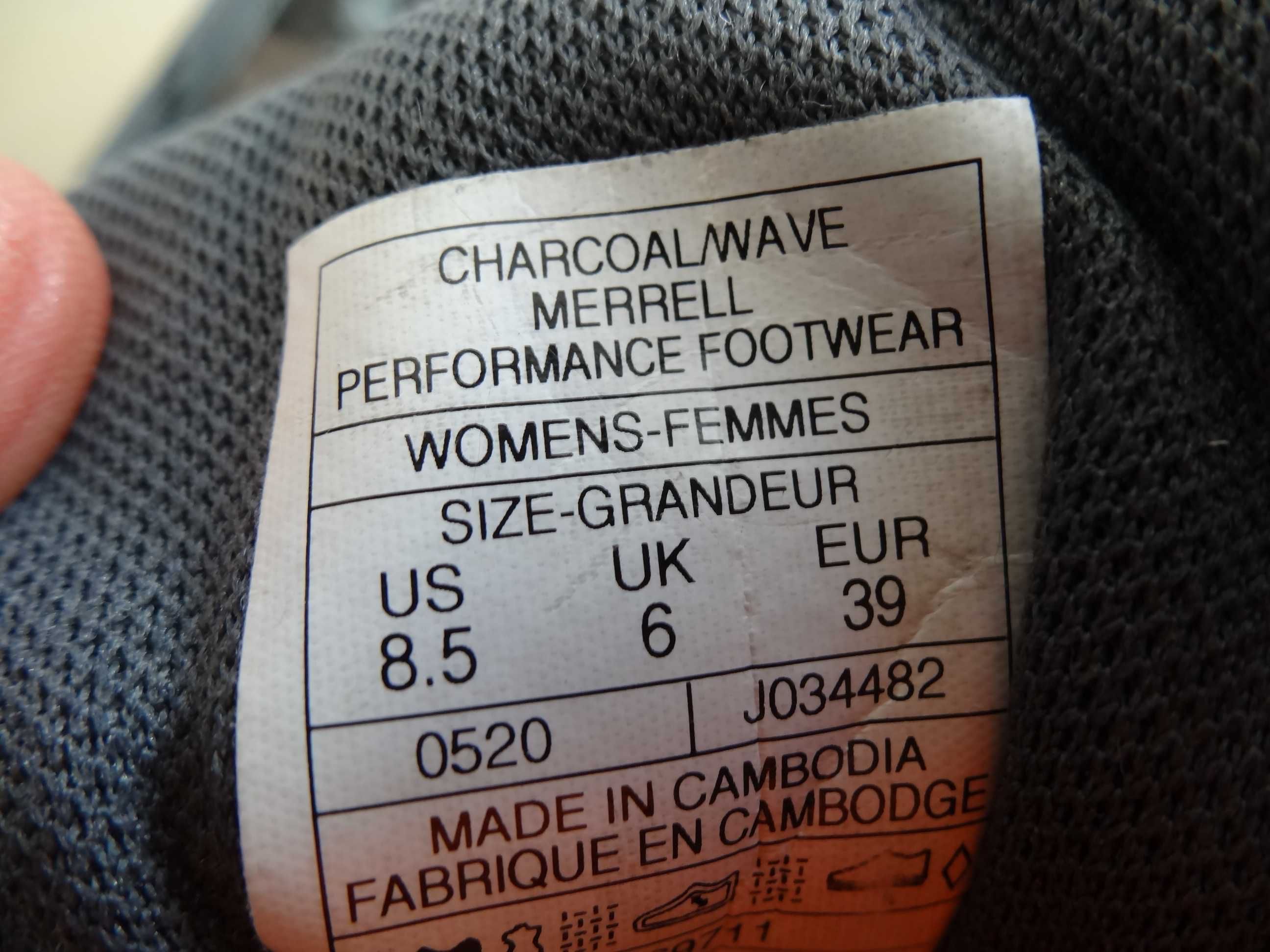 Buty MERRELL ACCENTOR 2 VENT MID roz 39 Waterproof Trekkingowe