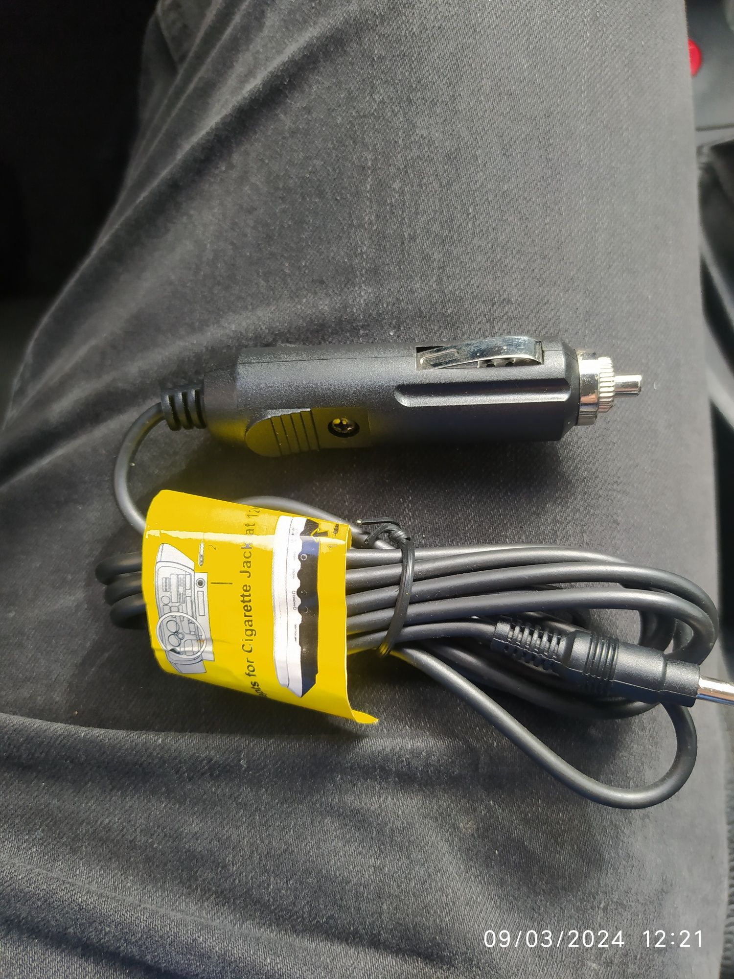 Adaptador isqueiro carro dc12v