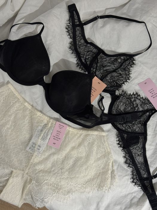 Ліф бюст мережевні шорти HM lingerie VS agent provocateur