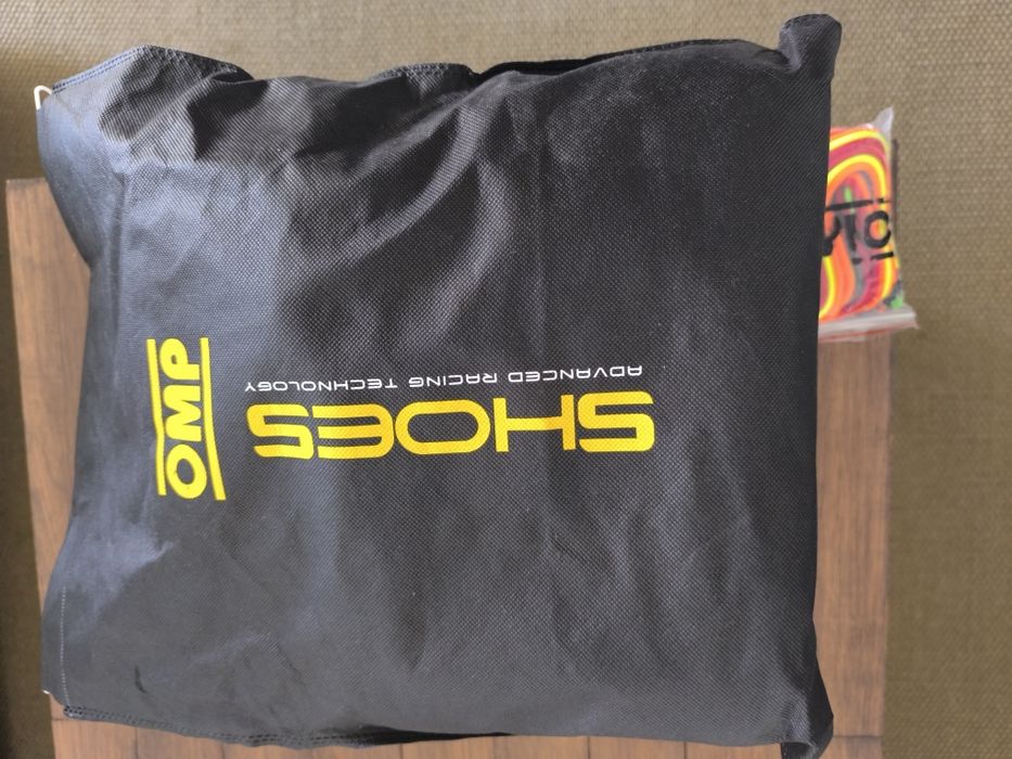 Botas Kart OMP 44 como novas!