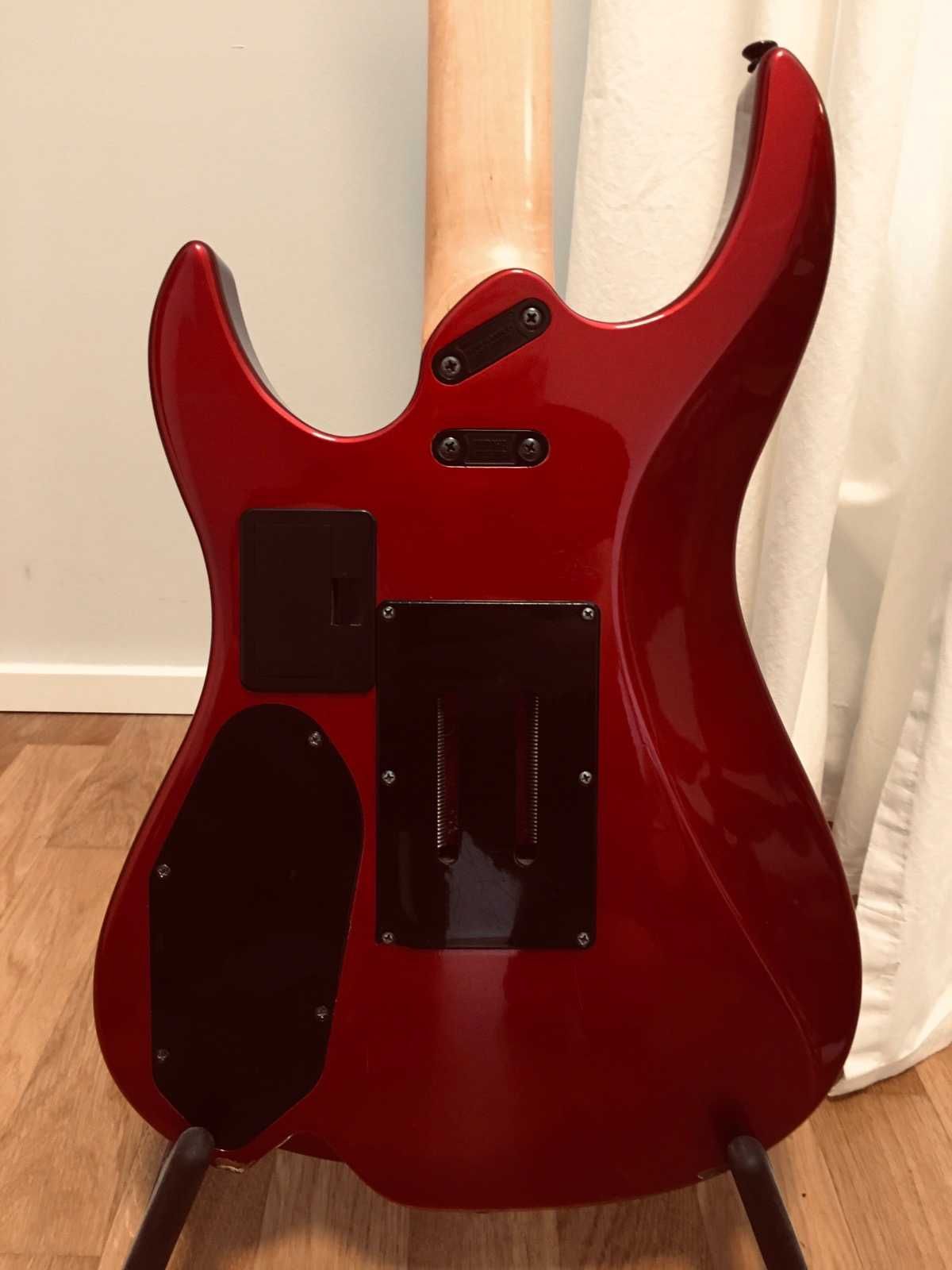 Yamaha RGX 612A активная Тайвань 1988г, схема HSS +чехол+ремень