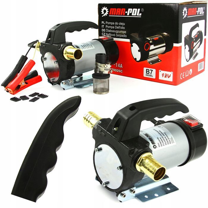 Pompa Paliwa 12V On Oleju Ropy Mini Cpn Pompka 50L