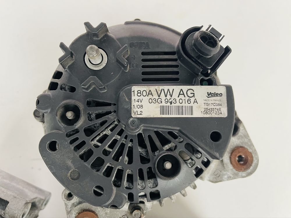 Генератор 180A Audi A6 C6 3.0 2.7 3.0d A4 B7 VW Touareg