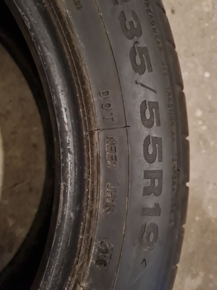 Sprzedam opony letnie rozmiar 235/55R19