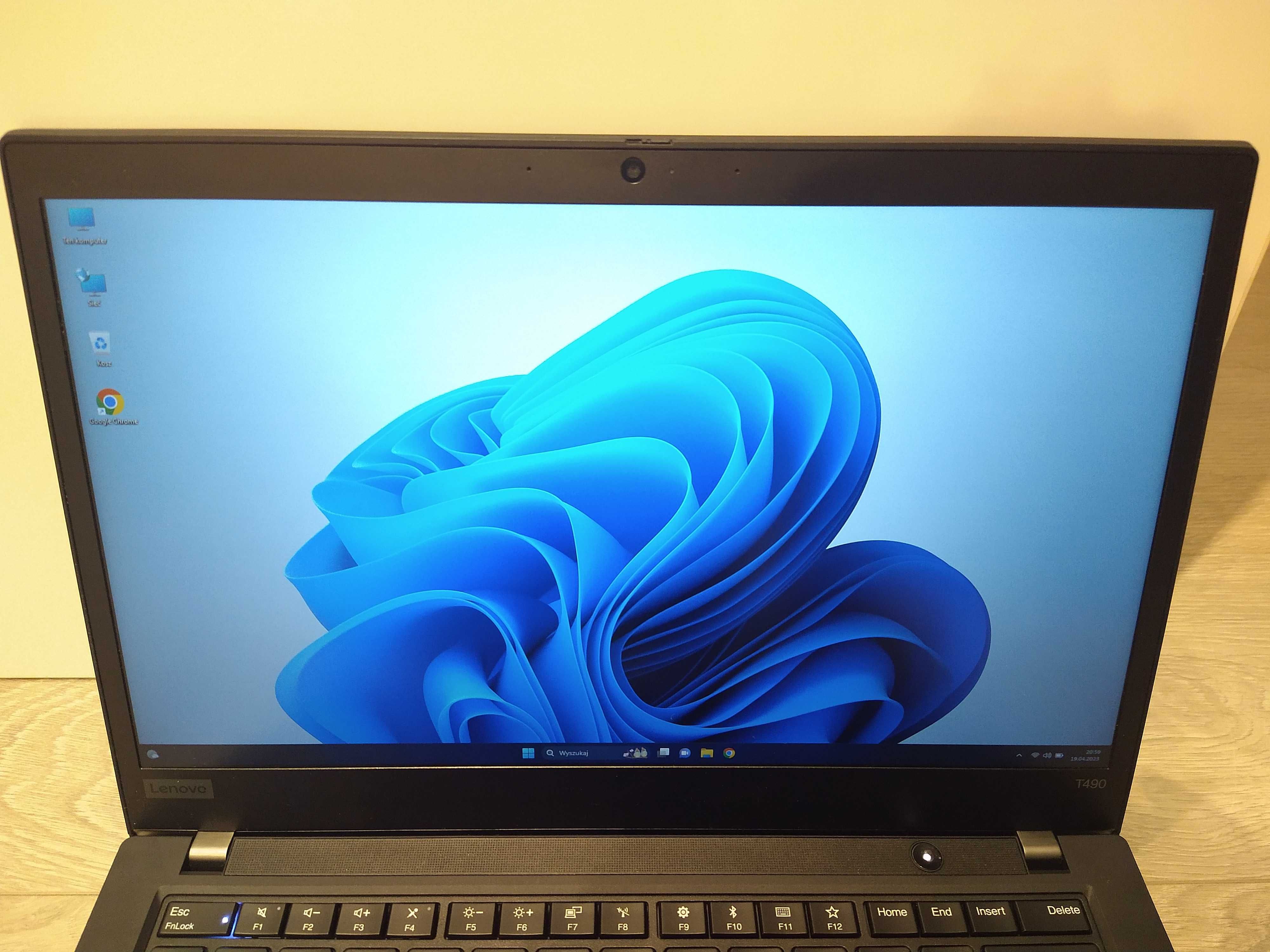 Nowy Lenovo T490 i5-8365U 24GB RAM 512GB SSD NVMe IPS Win11 LTE GSM