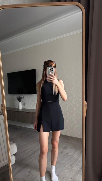 Спідниця з розрізом ZARA