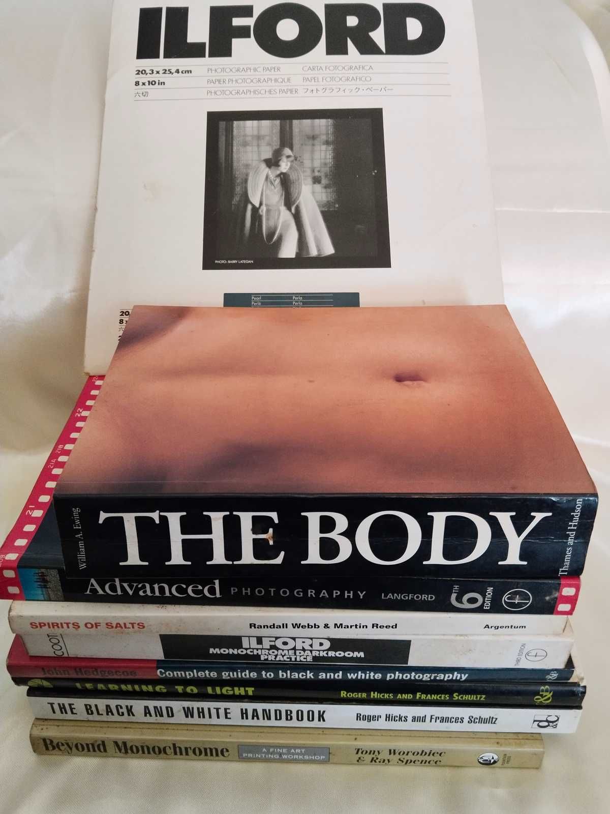 Lot • 8 Books + Large Ilford Paper • Photography Classics