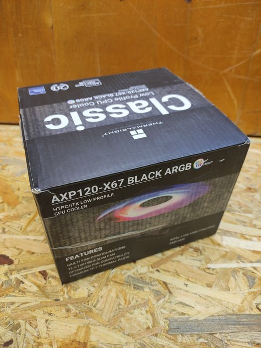 Нова башня охолодження Thermalright AXP120-X67 Black