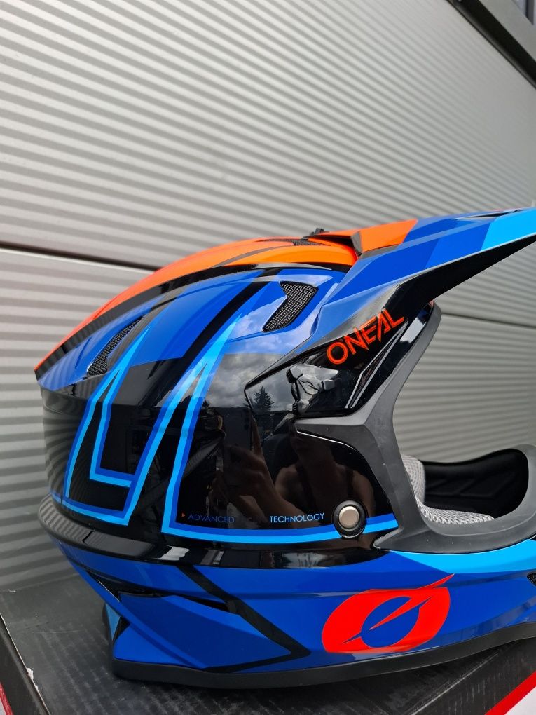 Kask rowerowy DH fullface ze szczęką O'Neal oneal Sonus Split rozmiary