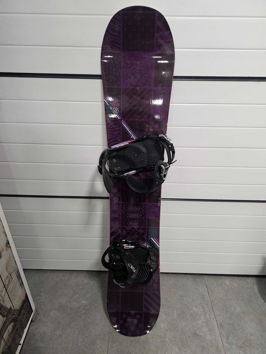 Deska snowboardowa Nidecker Divine 153cm+wiązania Nidecker Fancy