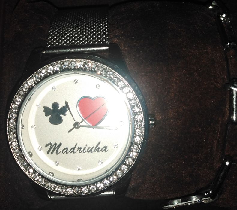 NOVO Conjunto Madrinha Relógio e Pulseira