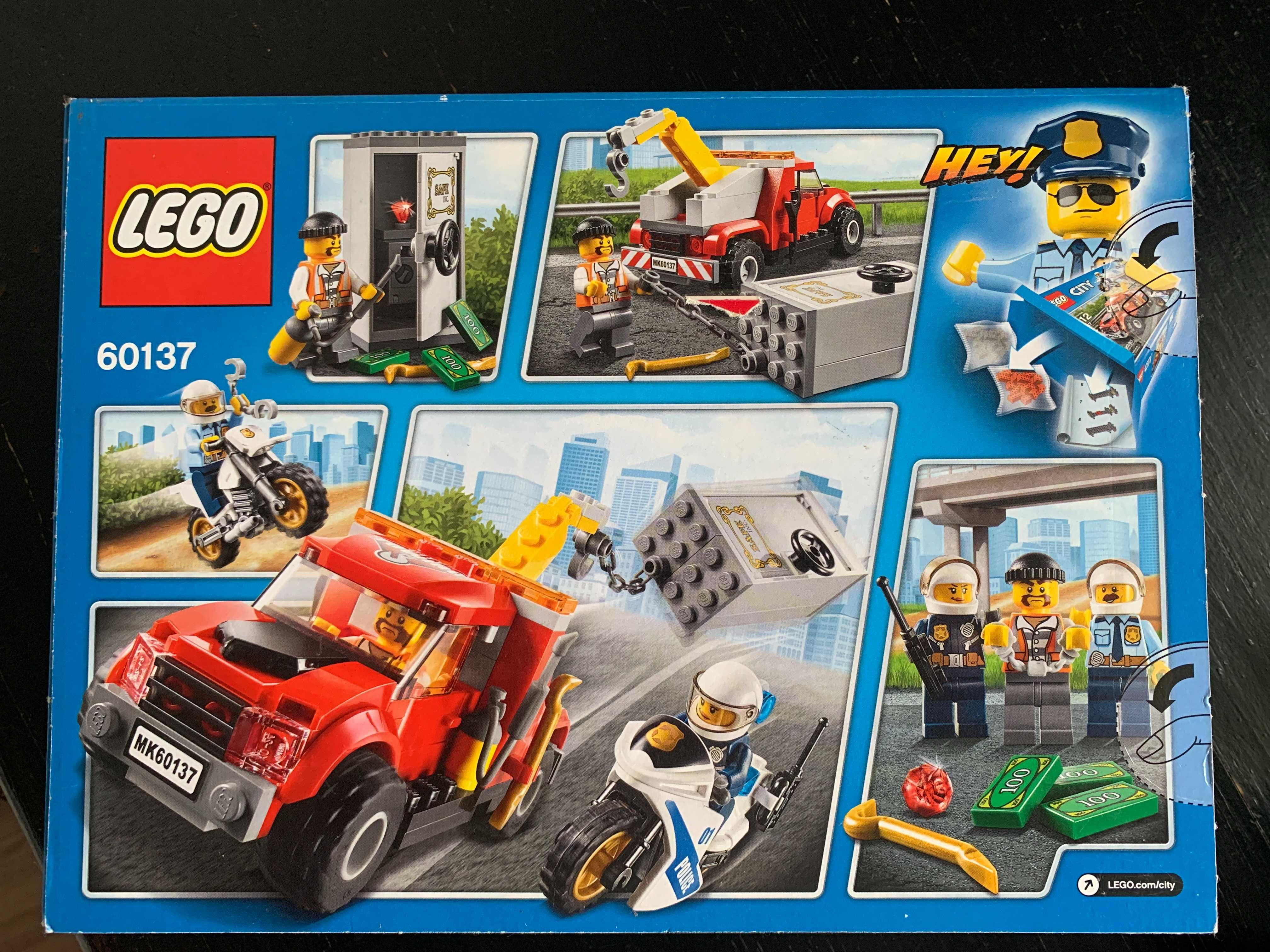 LEGO City Police : 60137 : Camião Reboque em Dificuldades