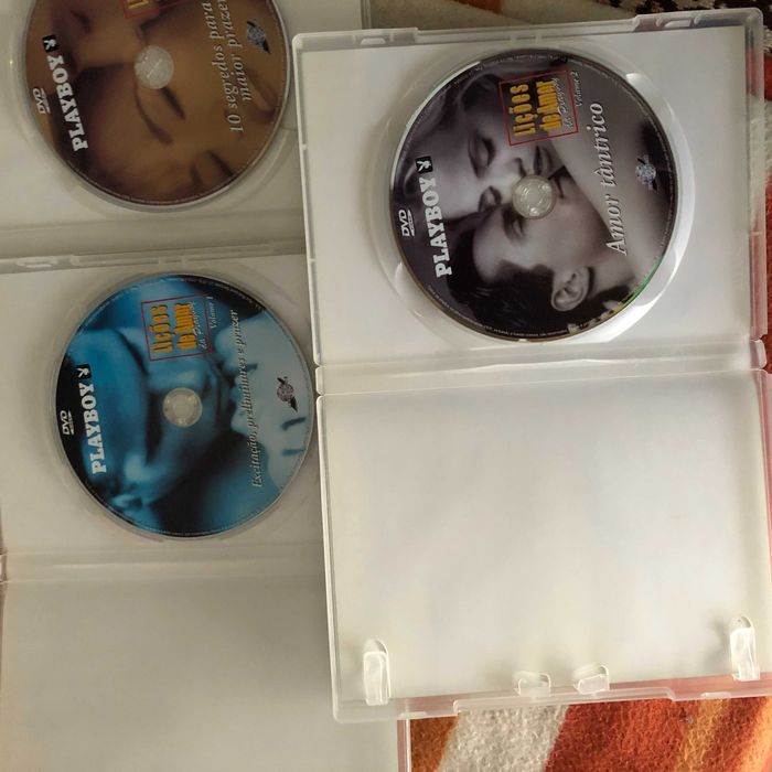 Lições de Amor - Playboy, conj. 3 dvs