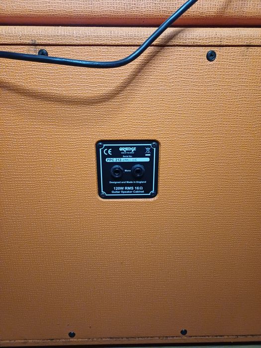 Amplificador Orange Rockerverb 50 mkii + Coluna Orange PPC 212 (120w)