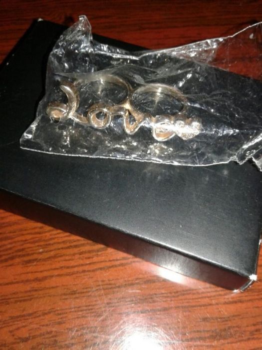 Недорого двойное кольцо Avon