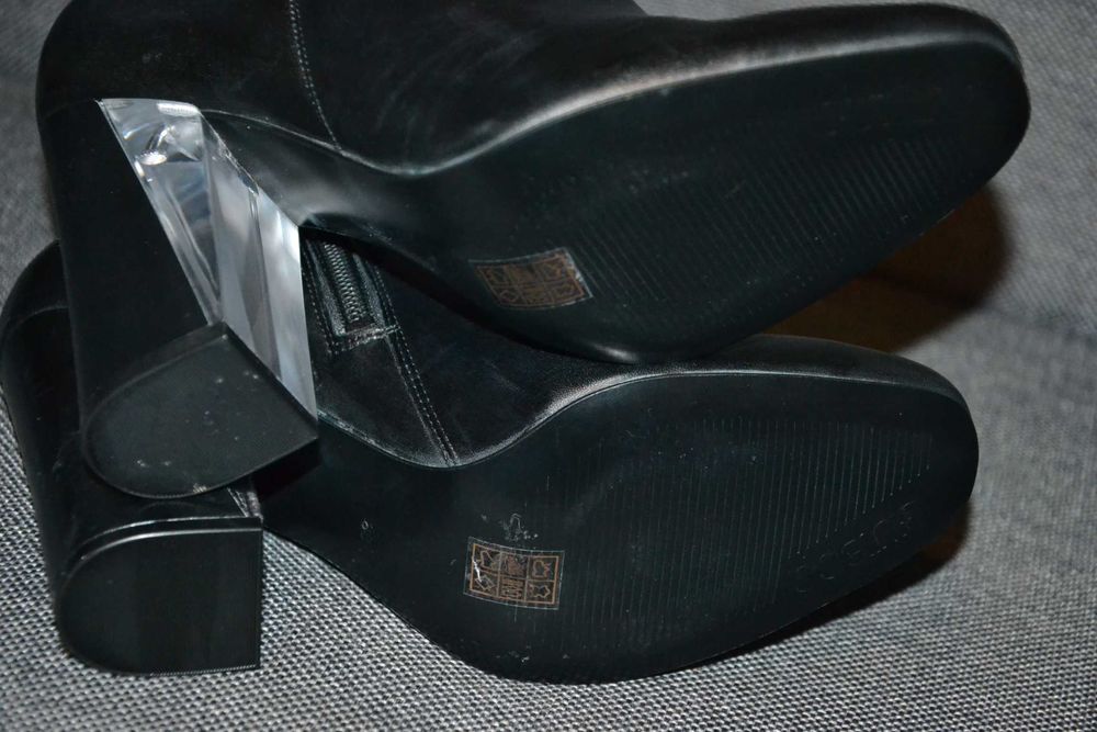 GUESS ELEDA Botki Nowe Buty Skórzane Damskie EU 38 Oryginalne 100%