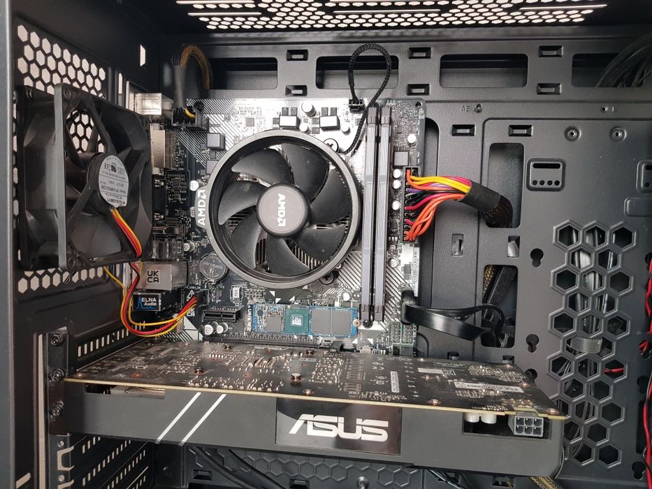 Komputer ryzen 5, 16gb ram, dysk NVMe, grafika 6gb