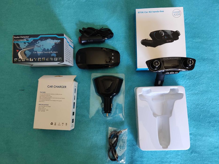 Acessórios + Bluetooth USB MP3 + Carregador USB Adaptador + Chuventos