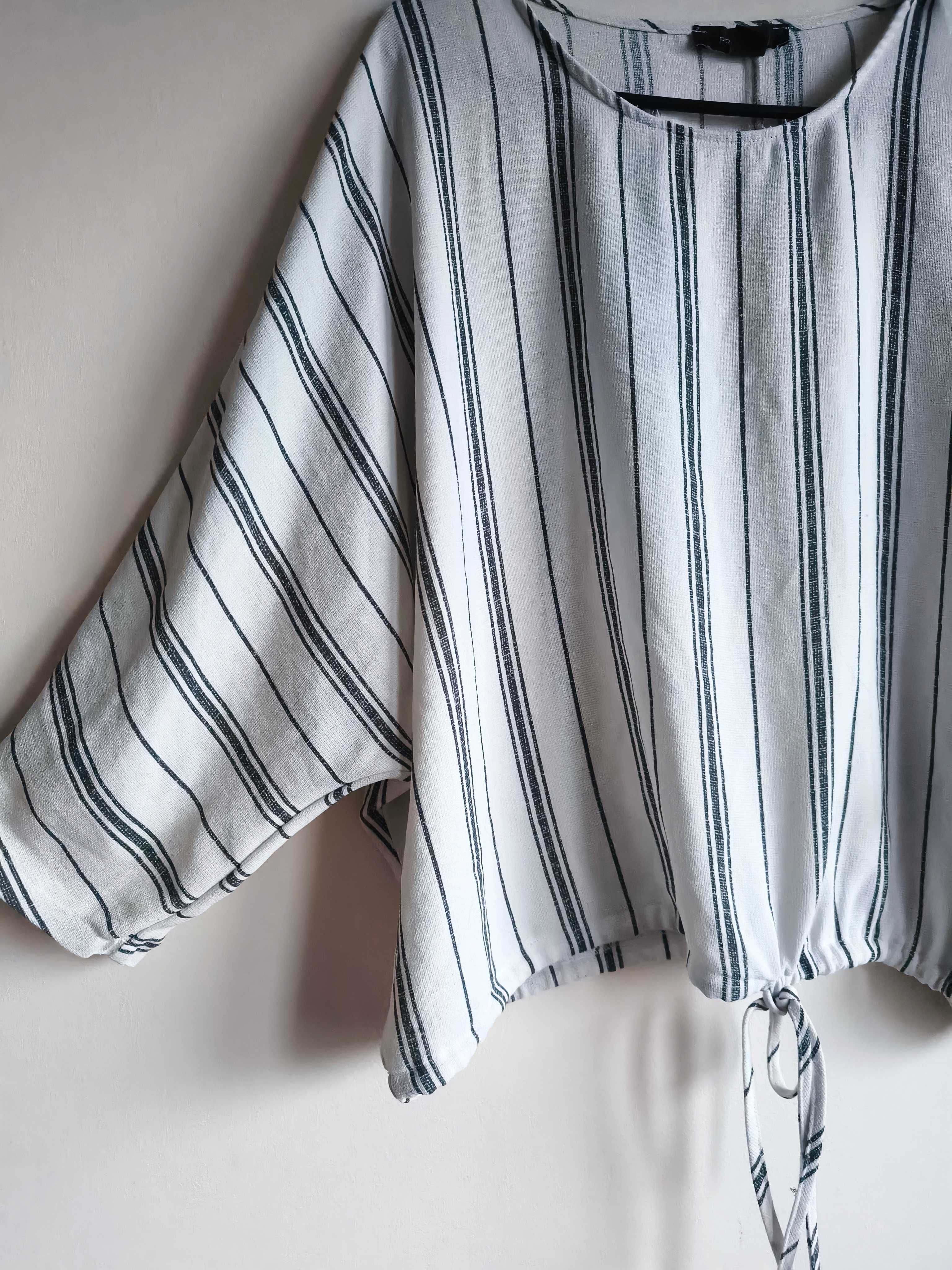 Lekka bluzka w paski Primark – rozmiar 48/4XL Plus Size