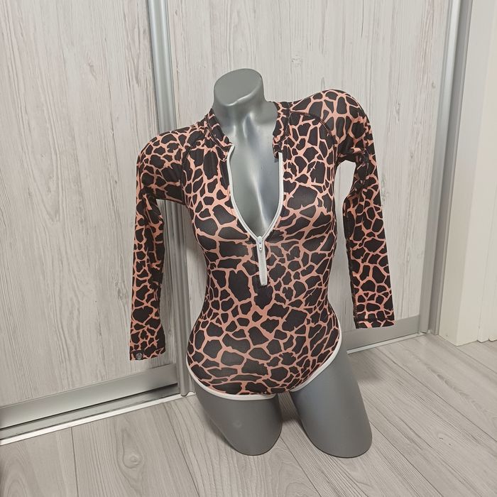 Beach & Bandits - Дівчачий купальник з УФ-фільтрами -Леопардовий принт