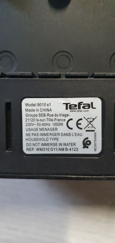 Gofrownica Tefal 1000 W srebrny/szary