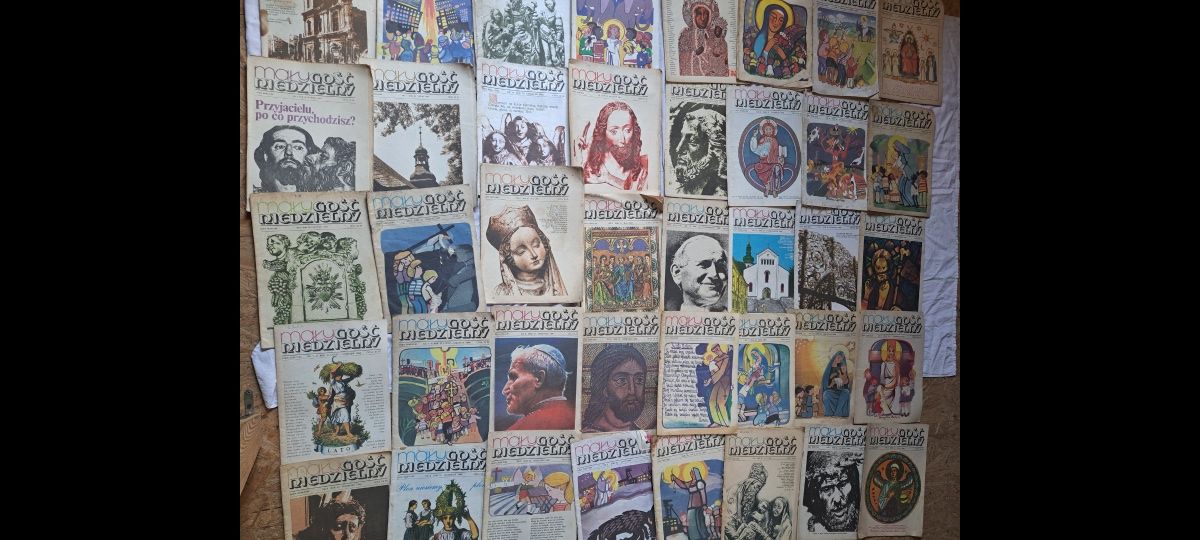 Mały Gość Niedzielny, 40 egz. gazety dla dzieci i młodzieży 1984-87